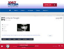 Tablet Screenshot of 1067theriver.com
